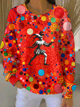 Frauen Deutschland Köln Karneval Print Casual Sweatshirt